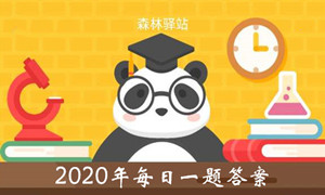 森林驿站8.3号每日一题答案介绍
