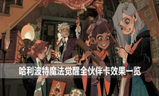 哈利波特魔法觉醒全伙伴卡效果一览